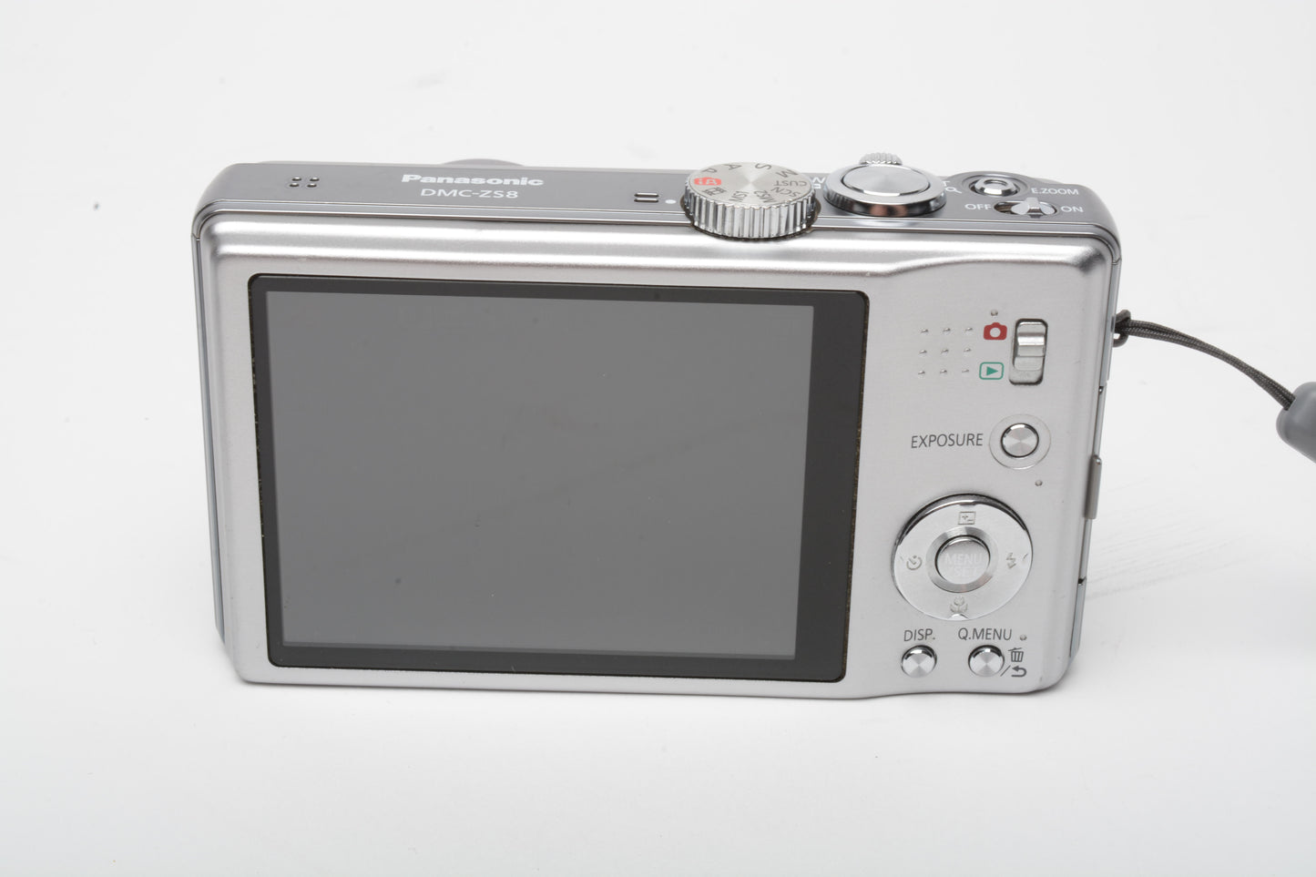 Panasonic Lumix DMC-FS15 12MP Digital Point&Shoot Camera Silver, tested, clean