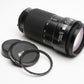 Nikon AF Nikkor 70-210mm f4 telephoto zoom lens, caps+L37c, nice! Mint-