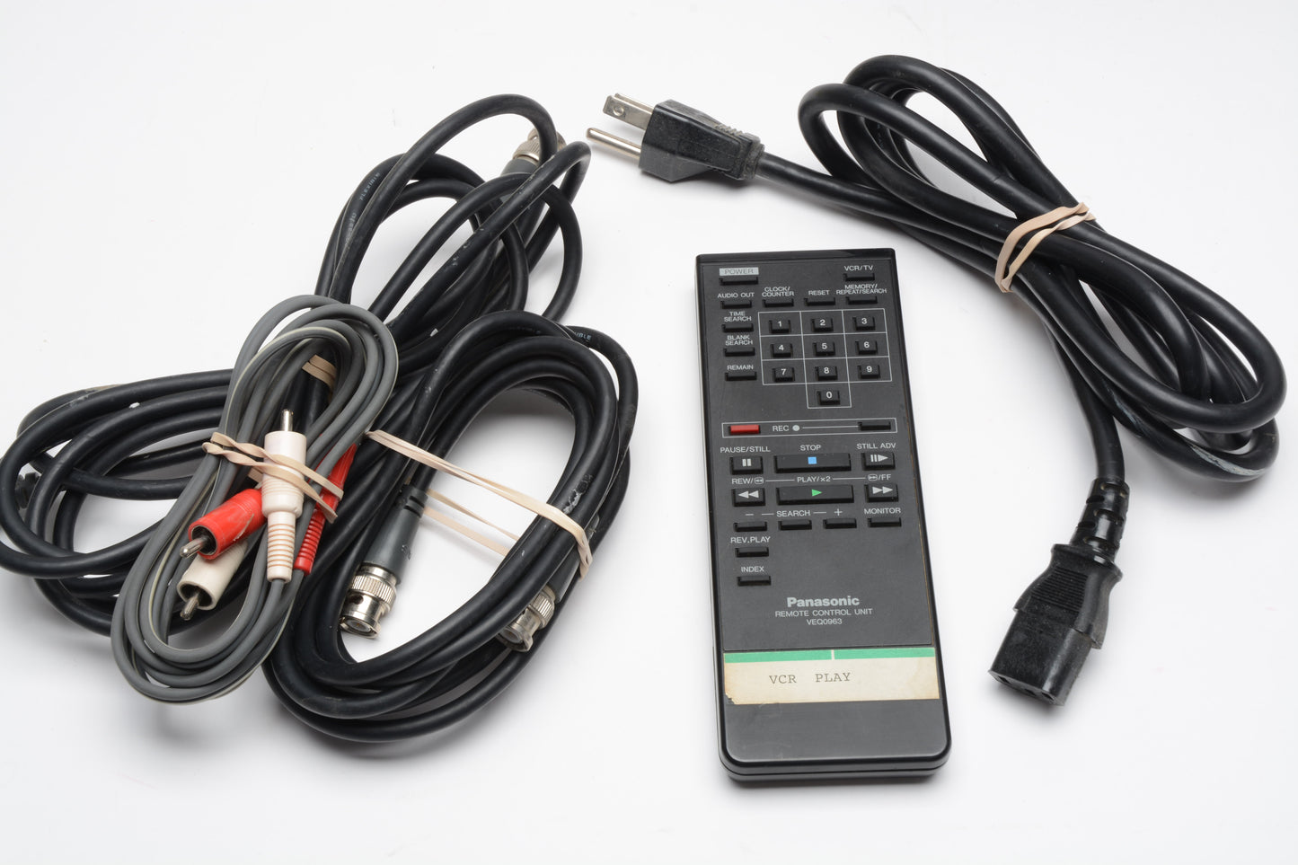Panasonic AG-1730 VHS VCR (Industrial grade), remote+cables, Boxed