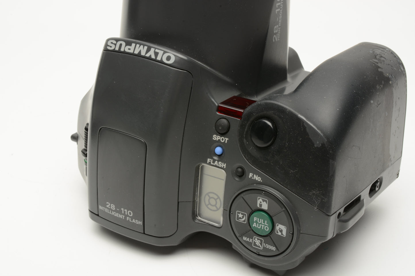 Olympus IS-10 DLX 35mm Point&Shoot camera w/28-110mm w/cap, case, UV, Tested