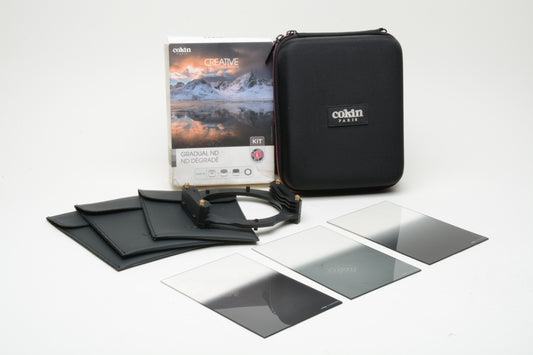 Cokin Three Gradual ND Creative Filter System with Z Pro Holder #U3H0-25 + Case