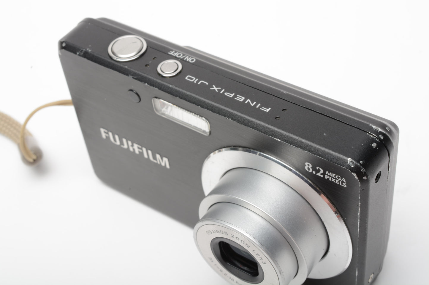 Fujifilm Finepix J10 8.2MP Digital Point&Shoot camera, batt+charger+USB, tested, nice