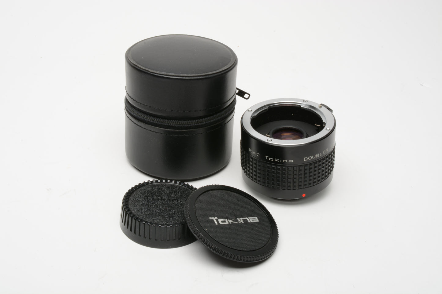 RMC Tokina 7-Element Doubler 2X converter for Pentax P/KA, Caps + case