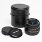 Tou Five Star MC Auto 28mm f2.8 Canon FD Mount Wide angle lens, Caps+Case