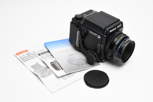 Mamiya RZ67 Professional IID w/110mm f2.8, WLF, 120 Back MINT
