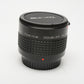 RMC Tokina 7-Element Doubler 2X converter for Pentax P/KA, Caps + case