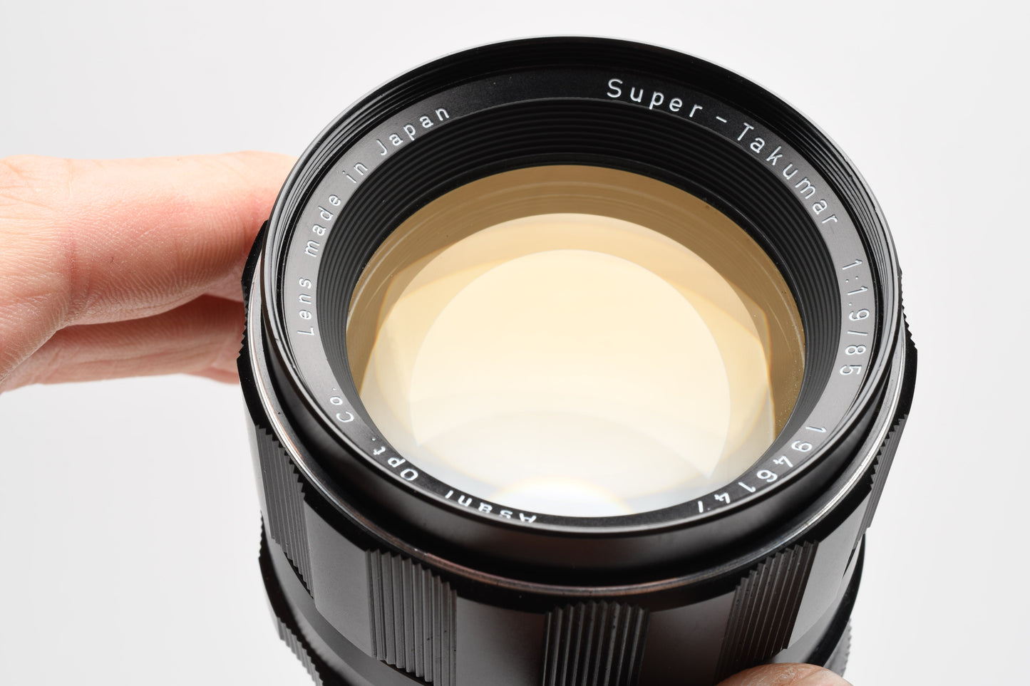 Pentax Super Takumar 85mm F1.9 M42 Mount lens, Case, Mint-