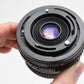 Tou Five Star MC Auto 28mm f2.8 Canon FD Mount Wide angle lens, Caps+Case