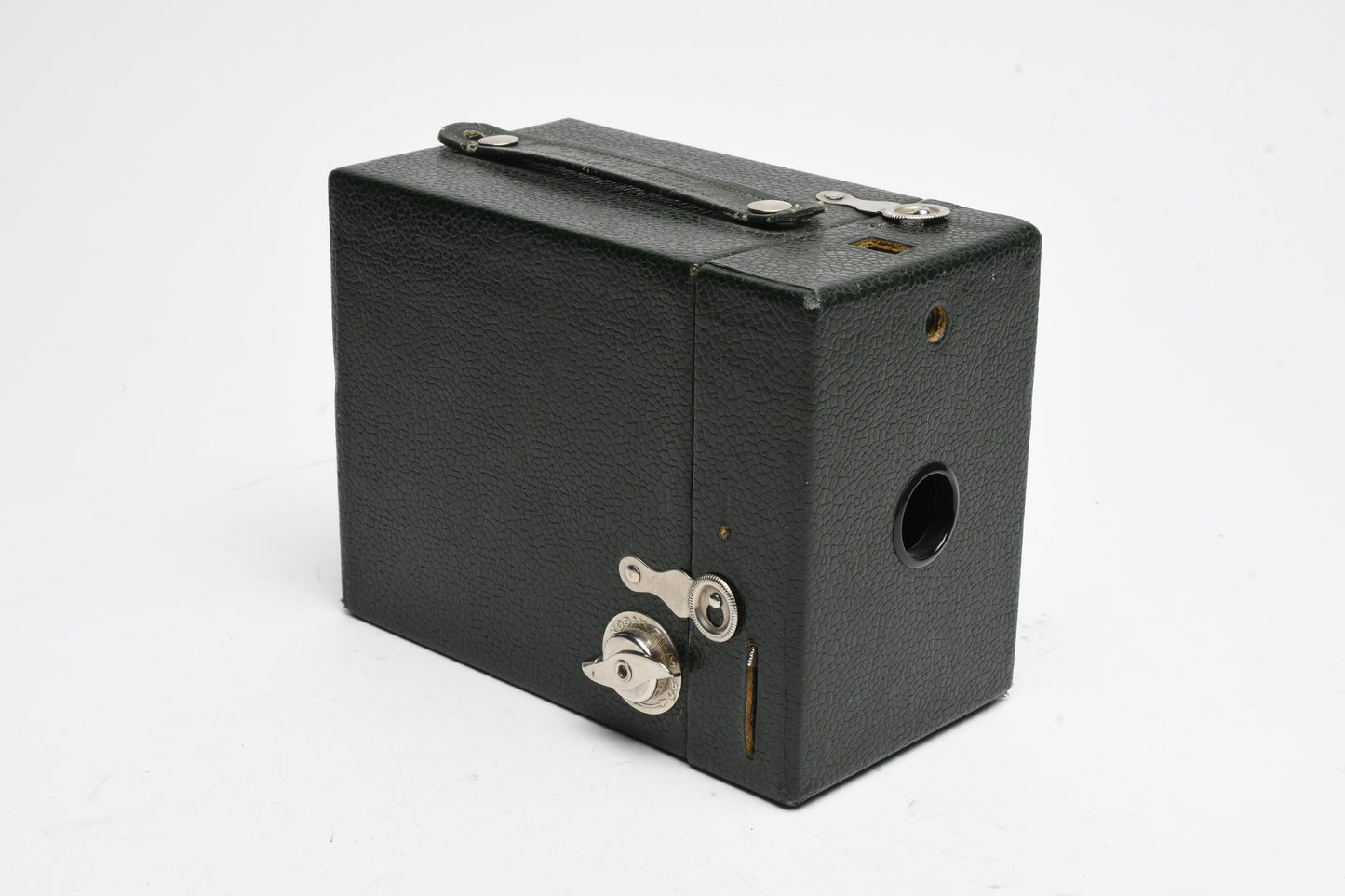 Kodak No. 2 Rainbow Hawkeye Model C Green Box Camera 120 Film, Nice