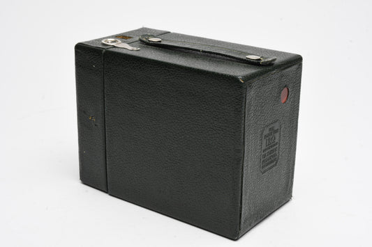 Kodak No. 2 Rainbow Hawkeye Model C Green Box Camera 120 Film, Nice