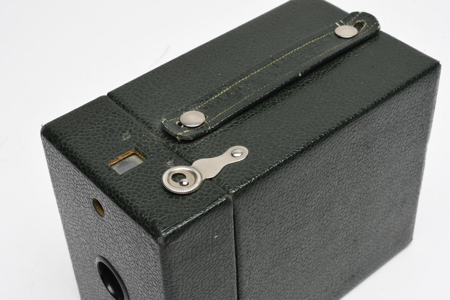 Kodak No. 2 Rainbow Hawkeye Model C Green Box Camera 120 Film, Nice