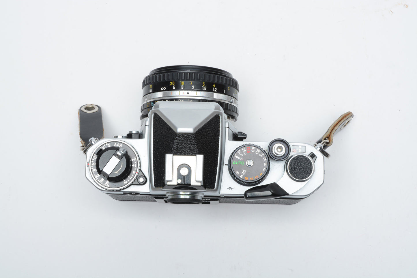 Nikon FE 35mm SLR w/50mm f1.8 E , Strap, New Seals, Case, Tested!