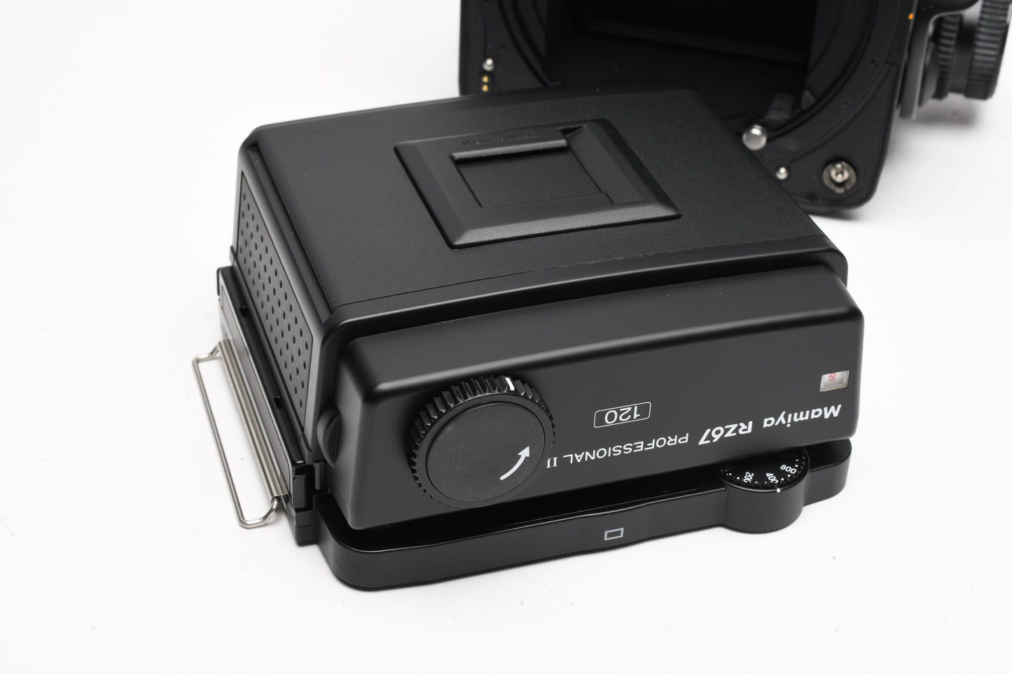 Mamiya RZ67 Professional IID w/110mm f2.8, WLF, 120 Back MINT