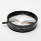 Set of 3 Telesar 58mm filters:  Vertical, Triangle, 5 Section, w/Stack caps, Very clean
