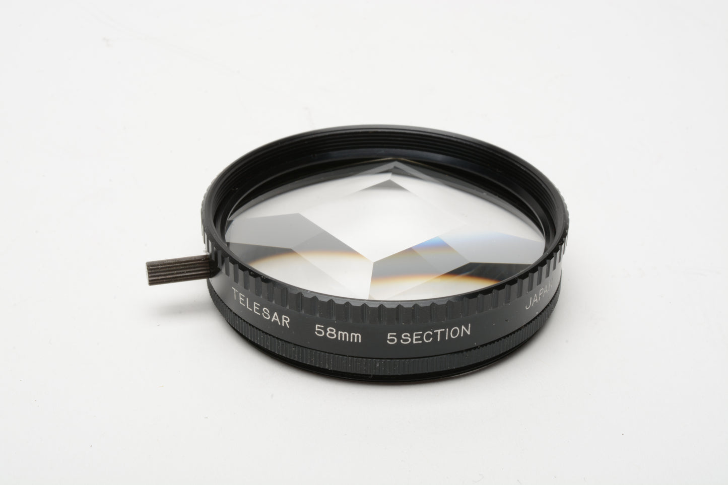 Set of 3 Telesar 58mm filters:  Vertical, Triangle, 5 Section, w/Stack caps, Very clean