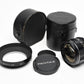 Pentax Super Takumar 28mm f3.5 "Fat" version M42 Mount lens, case, hood, caps, Mint