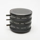 Set of 3 Telesar 58mm filters:  Vertical, Triangle, 5 Section, w/Stack caps, Very clean