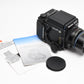 Mamiya RZ67 Professional IID w/90mm f3.5, WLF, 120 Back MINT
