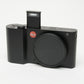 Leica T Typ 701 Digital camera w/batt, charger, strap, cap, USB, Nice!