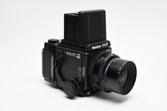 Mamiya RZ67 Professional IID w/90mm f3.5, WLF, 120 Back MINT