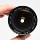 Pentax Super Takumar 28mm f3.5 "Fat" version M42 Mount lens, case, hood, caps, Mint