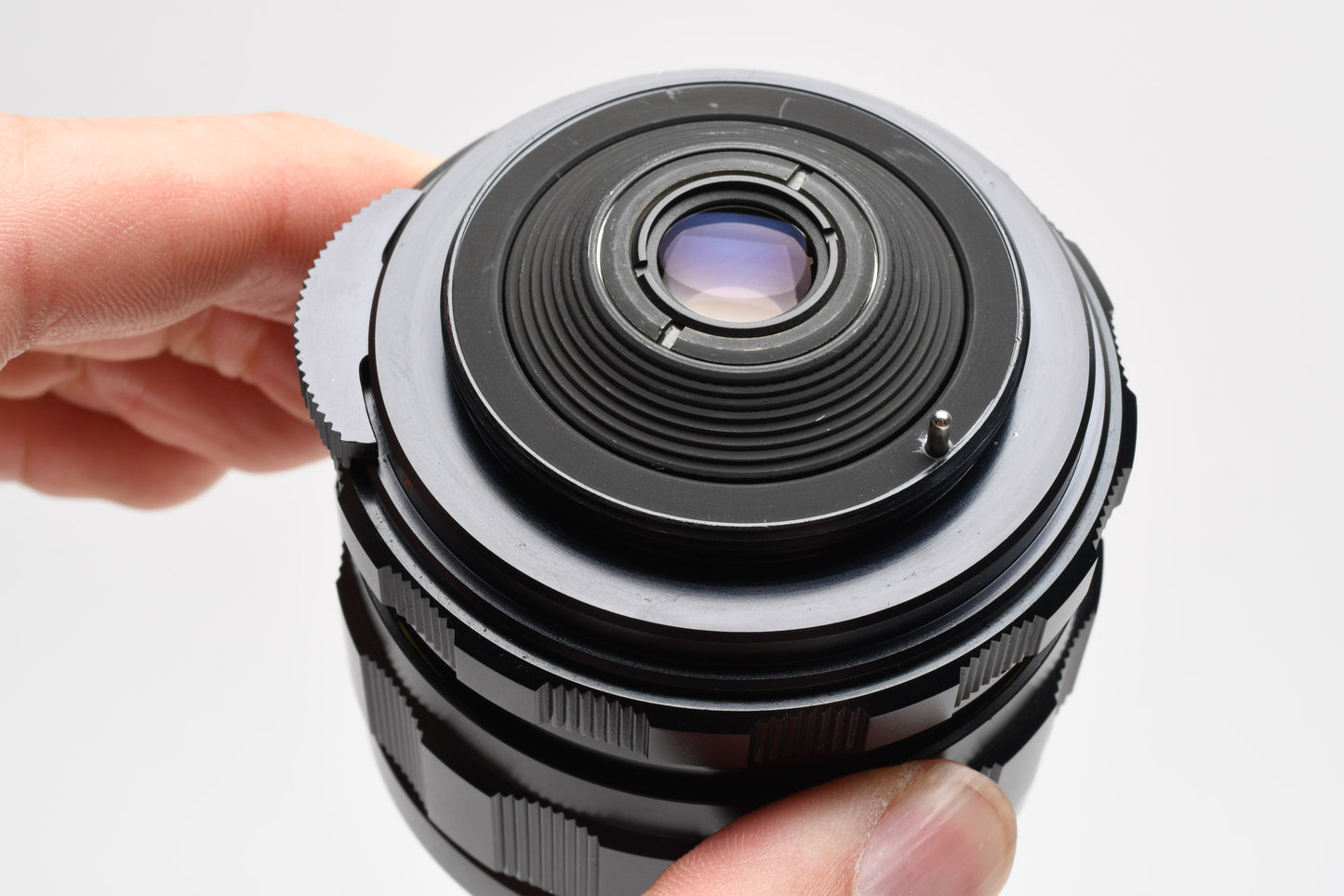 Pentax Super Takumar 28mm f3.5 "Fat" version M42 Mount lens, case, hood, caps, Mint