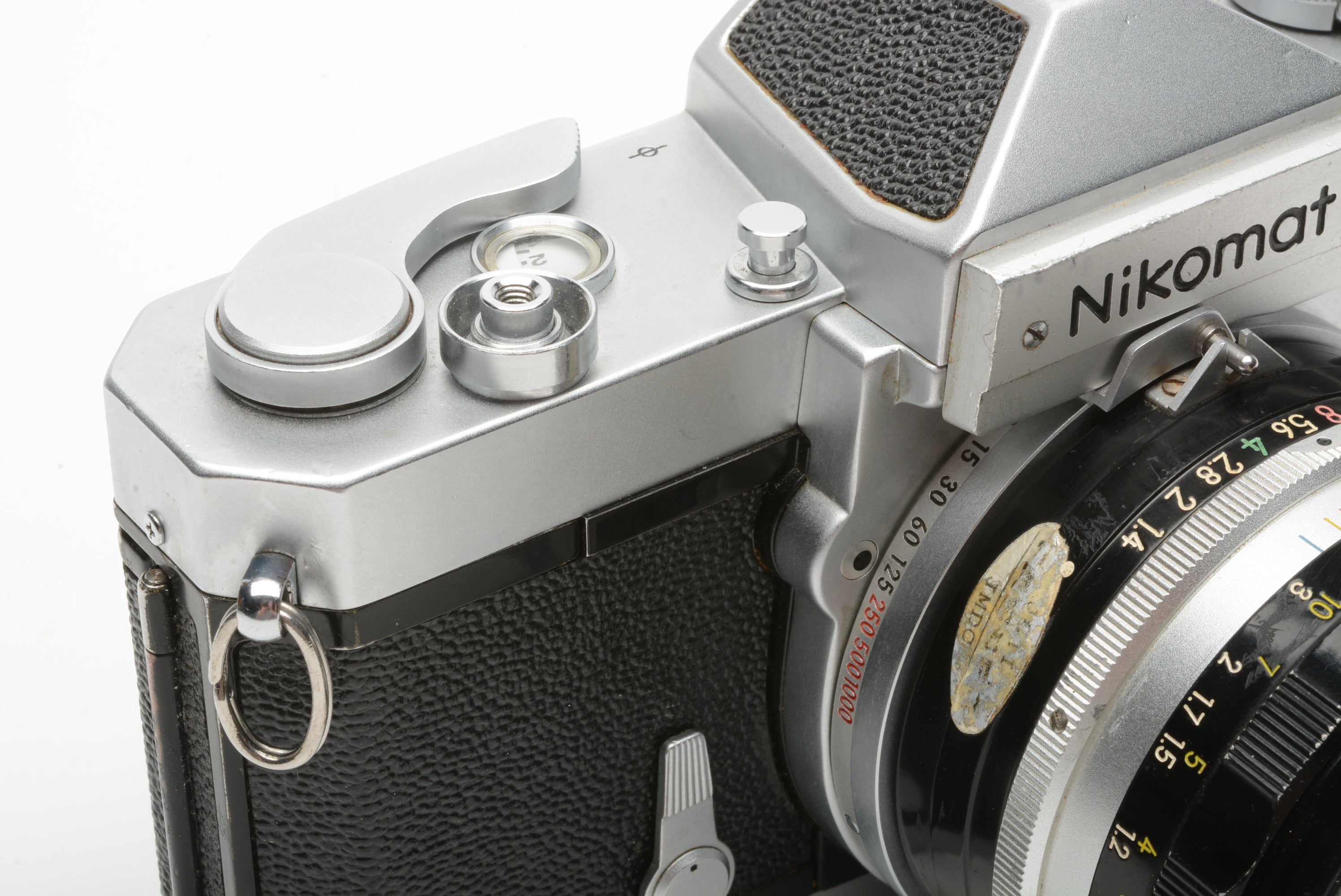 Nikon Nikomat FTN 35mm SLR w/50mm f/1.4, L1A filter, manual, tested