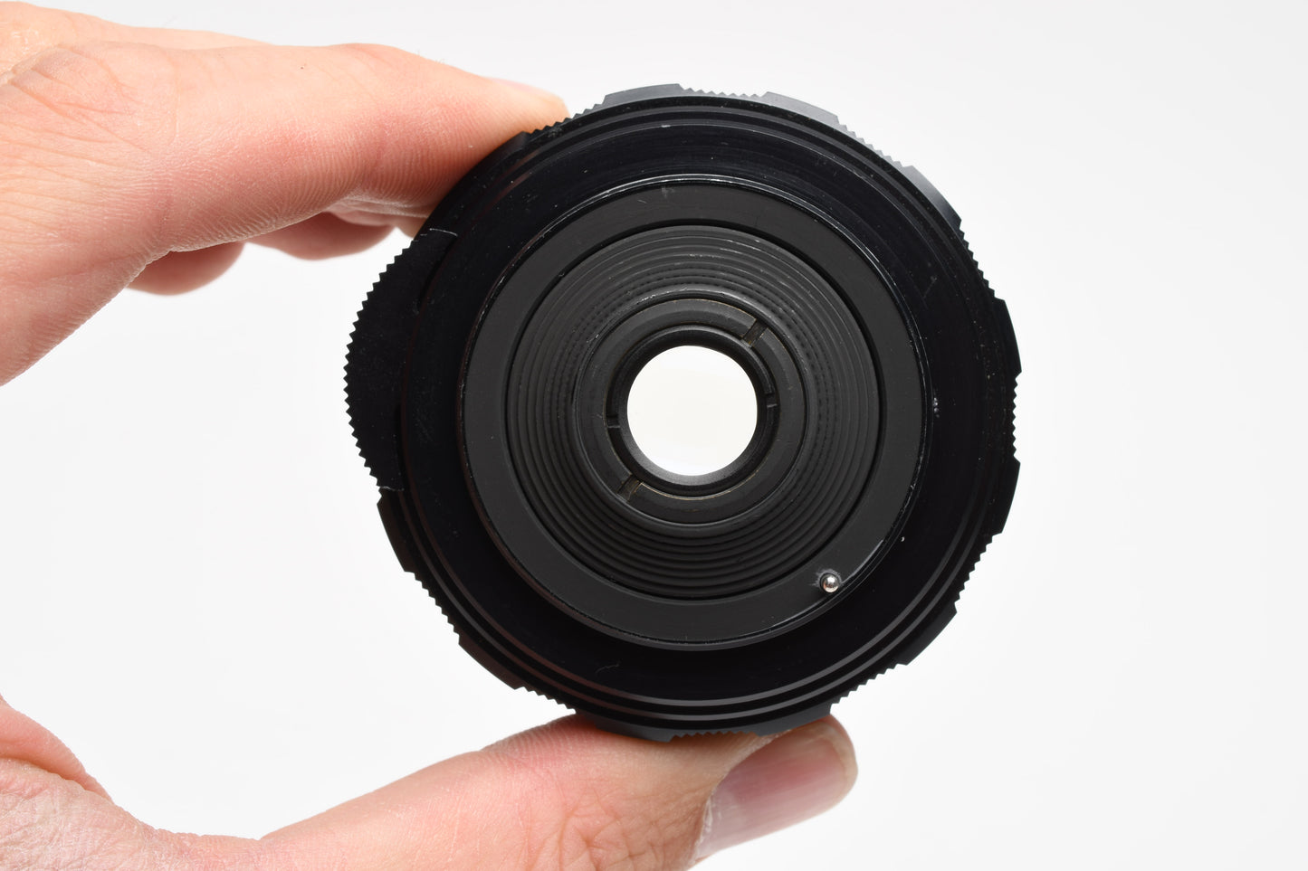 Pentax Super Takumar 28mm f3.5 "Fat" version M42 Mount lens, case, hood, caps, Mint
