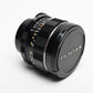 Pentax Super Takumar 28mm f3.5 "Fat" version M42 Mount lens, case, hood, caps, Mint