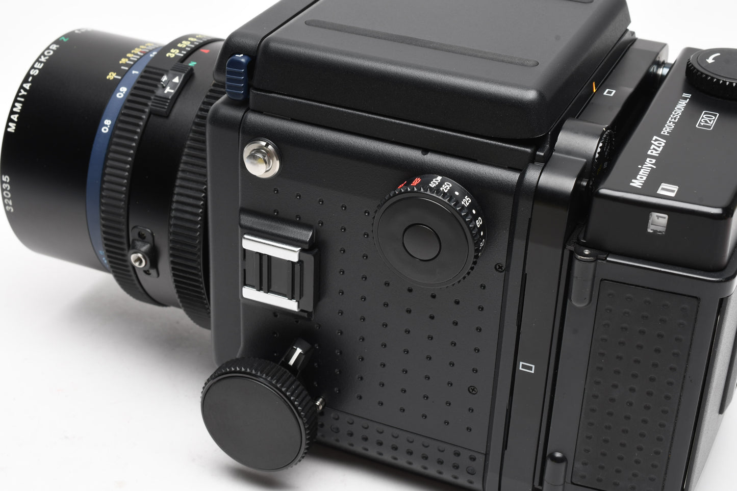 Mamiya RZ67 Professional IID w/90mm f3.5, WLF, 120 Back MINT