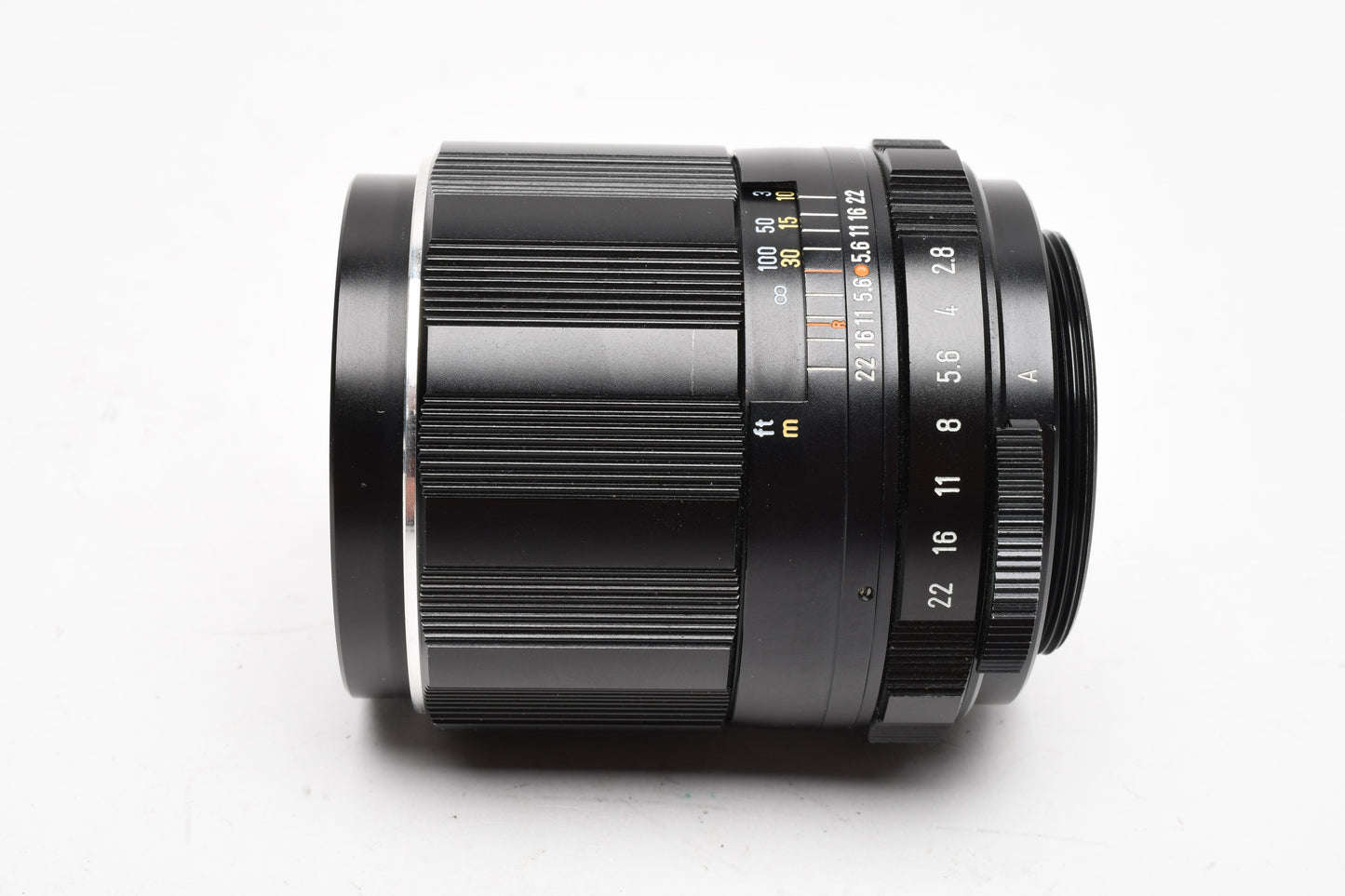 Pentax Super Takumar 105mm f2.8 M42 Mount lens, caps, hood, case, Nice!