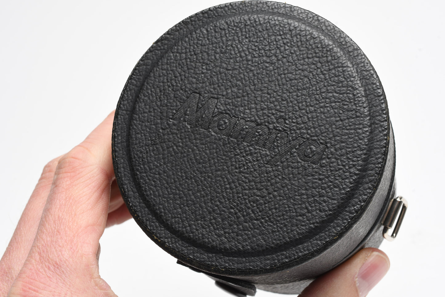 Mamiya hard lens case 3.5 x 3", Very clean
