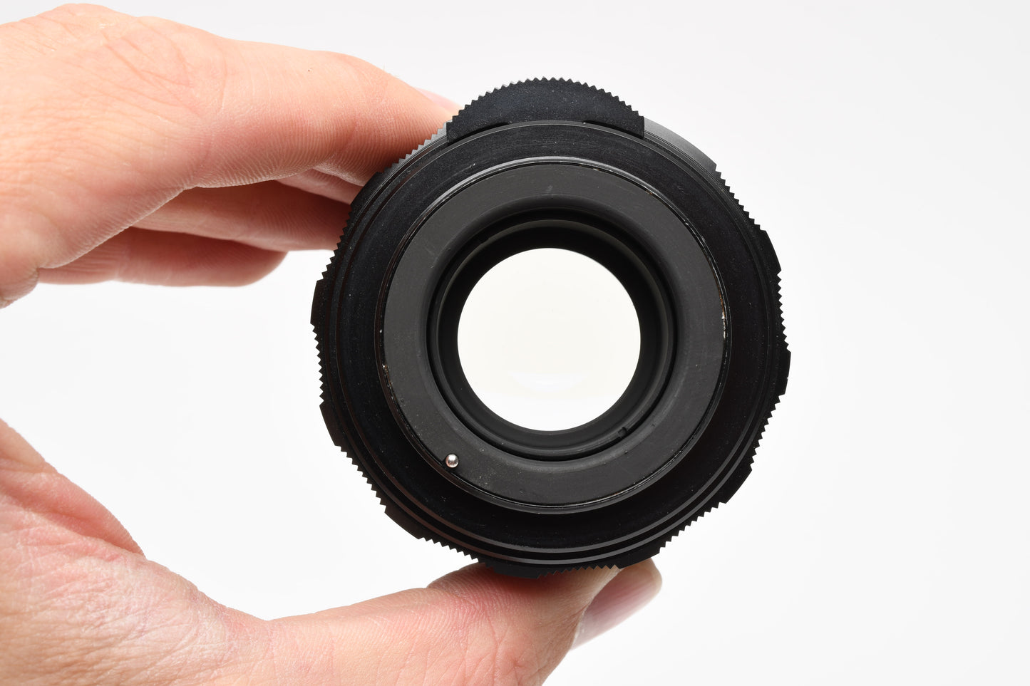 Pentax Super Takumar 105mm f2.8 M42 Mount lens, caps, hood, case, Nice!