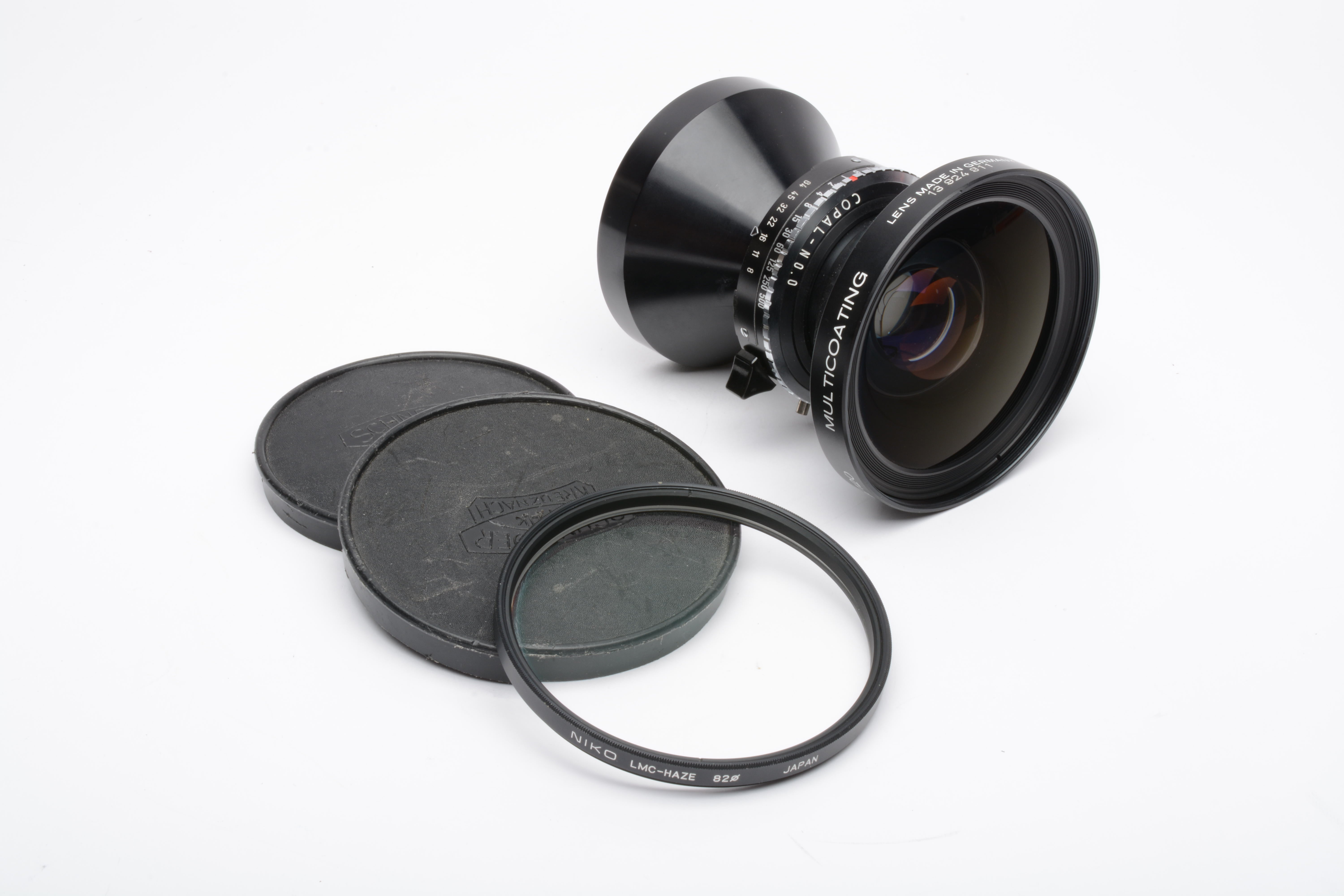 Schneider Kreuznach Super Angulon 120mm f8 large format lens w/Copal 0 –  RecycledPhoto