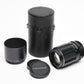 Pentax Super Takumar 135mm f3.5 M42 Mount lens, case, hood, caps, Mint