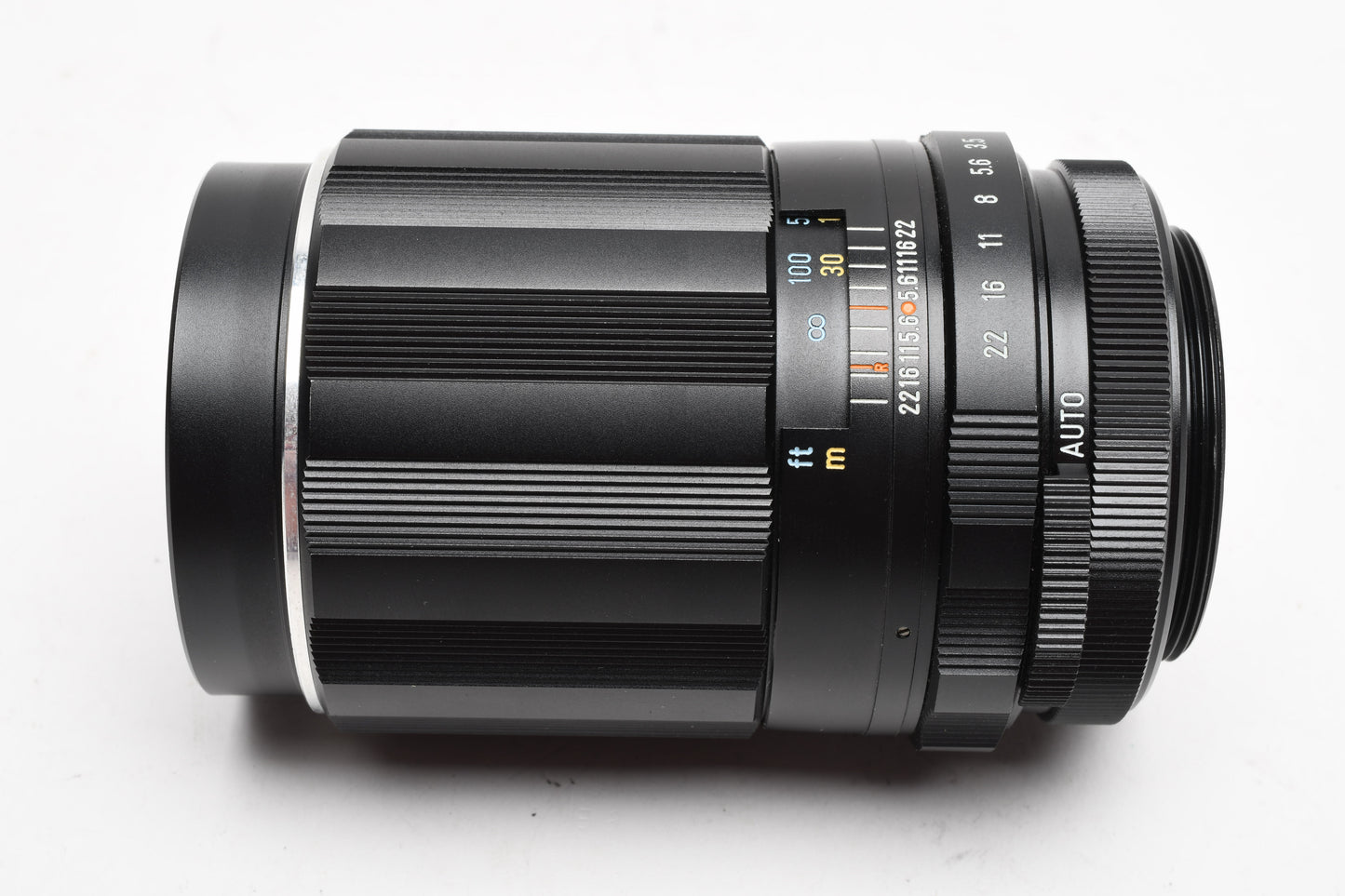Pentax Super Takumar 135mm f3.5 M42 Mount lens, case, hood, caps, Mint