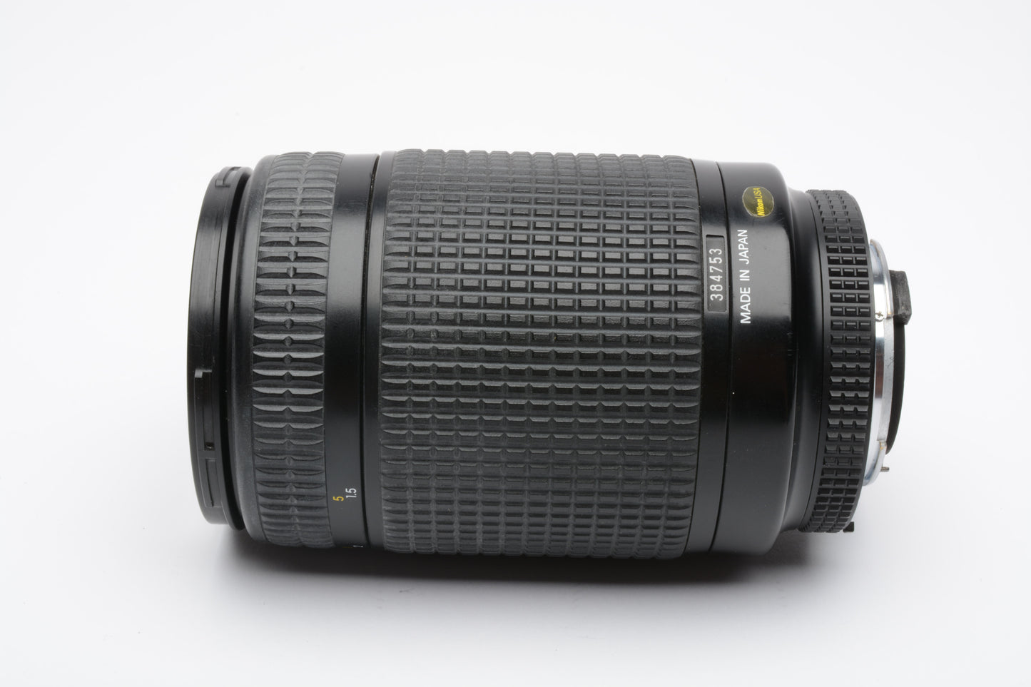 Nikon ED AF Nikkor 70-300mm f4-5.6D zoom lens, hood + caps