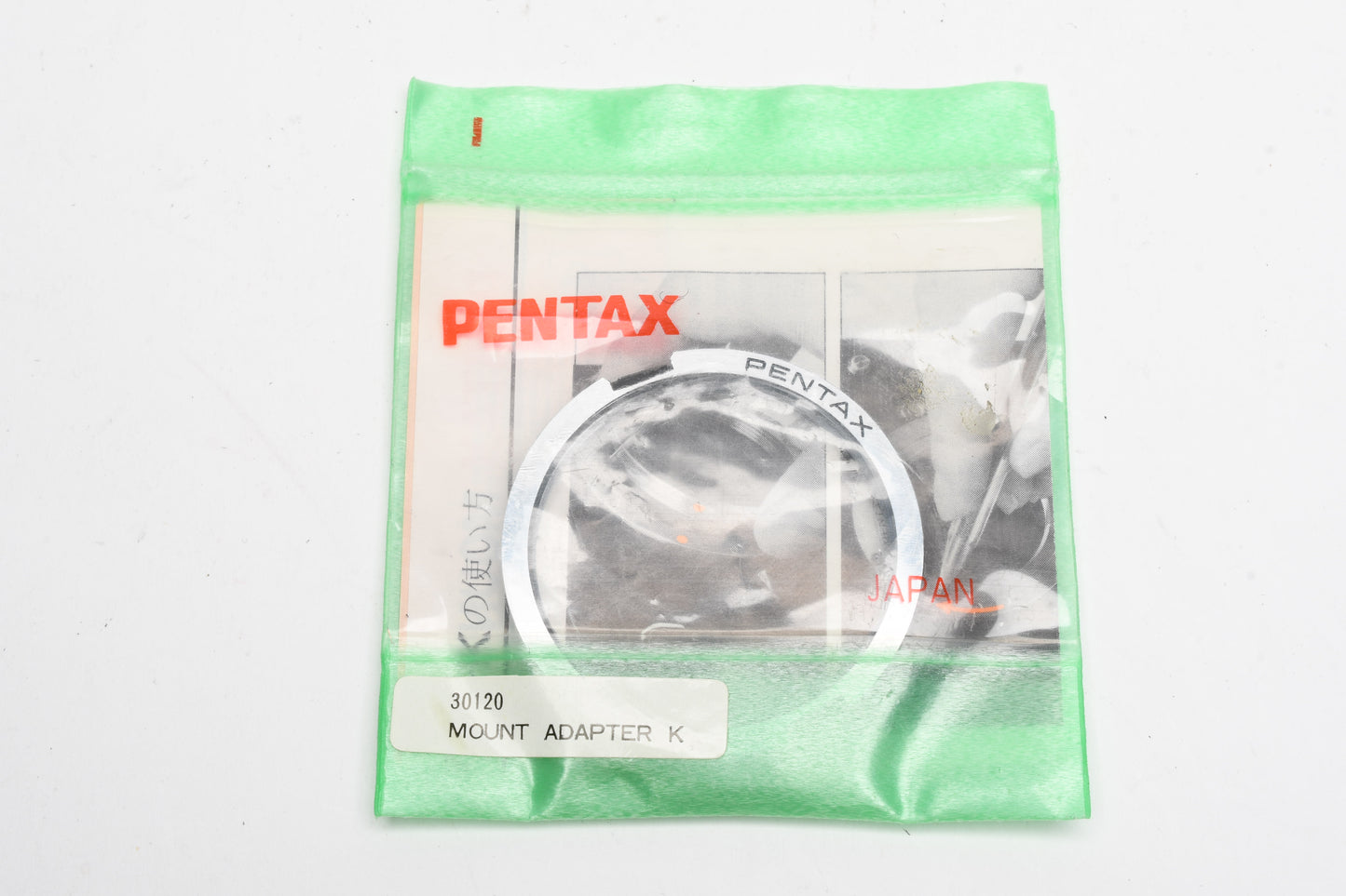 Pentax K Mount adapter M42 lenses to K mount body, Mint