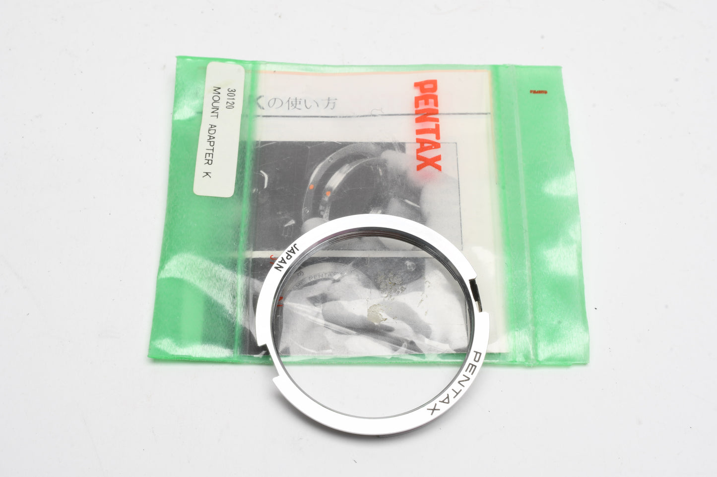 Pentax K Mount adapter M42 lenses to K mount body, Mint
