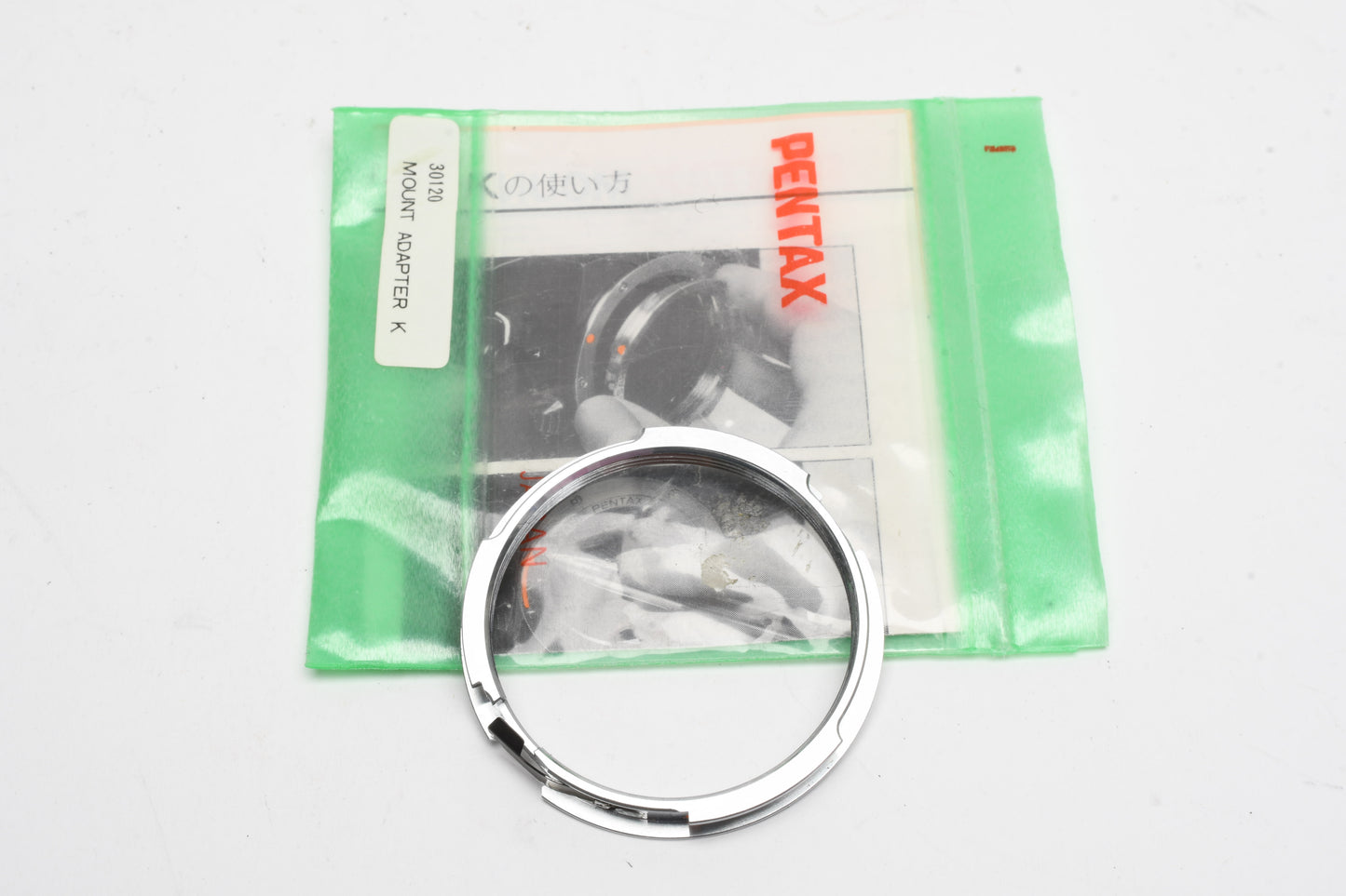 Pentax K Mount adapter M42 lenses to K mount body, Mint