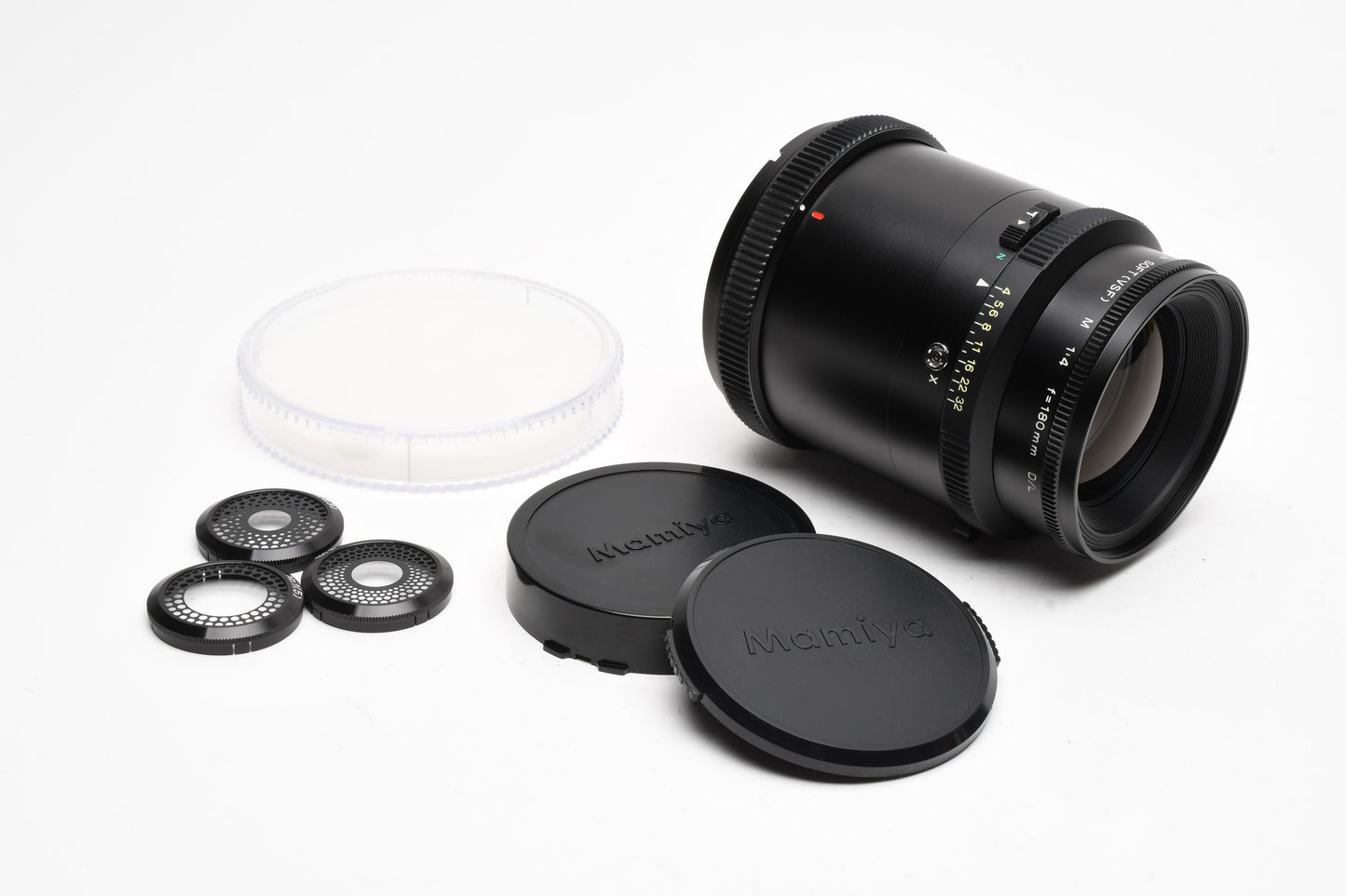 Mamiya Soft VSF M 180mm f4 D/L RZ67 Pro II, Mint, w/Filters