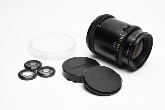 Mamiya Soft VSF M 180mm f4 D/L RZ67 Pro II, Mint, w/Filters