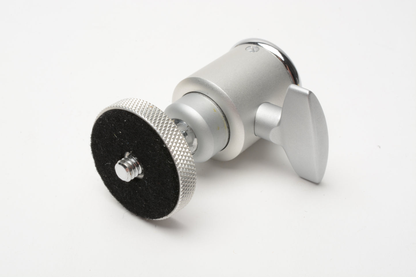 Leica Leitz FOOMI short ball and socked tripod head chrome 14105J, Mint, Boxed