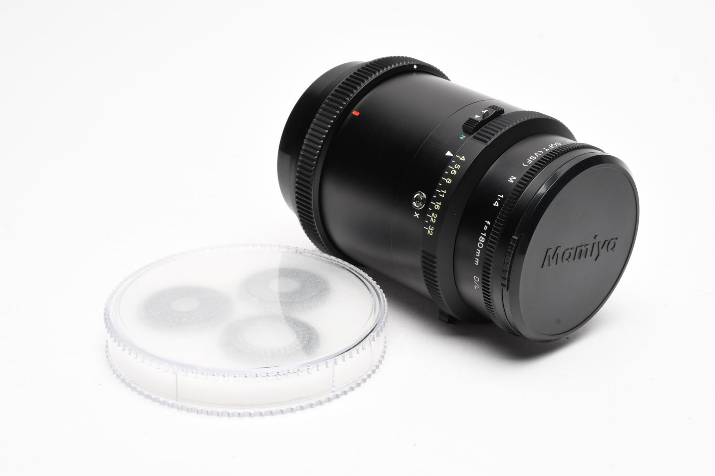 Mamiya Soft VSF M 180mm f4 D/L RZ67 Pro II, Mint, w/Filters