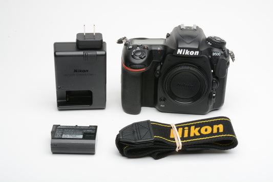 Nikon D500 DSLR Body, USA, very clean, Only 15,987 Acts