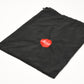 Leica 14x12" Cloth black sting tie bag w/Leica logo, Clean
