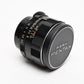 Super Takumar 28mm f3.5 M42 mount lens, caps, case, hood, Mint-