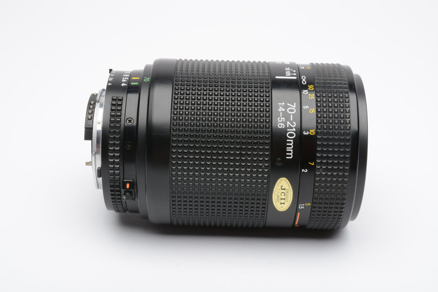 Nikon AF Nikkor 70-210mm F4-5.6 zoom lens, caps + C. Pol filter