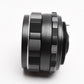 Super Takumar 35mm f3.5 M42 mount lens, caps, case, hood, Mint-
