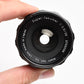 Super Takumar 35mm f3.5 M42 mount lens, caps, case, hood, Mint-